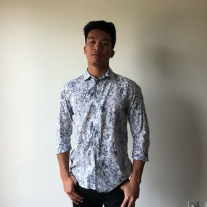 Diesel Men’s Casual Dress Shirt